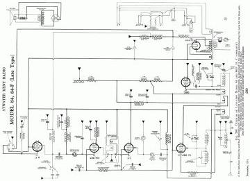 Atwater Kent 84 ;Late schematic circuit diagram